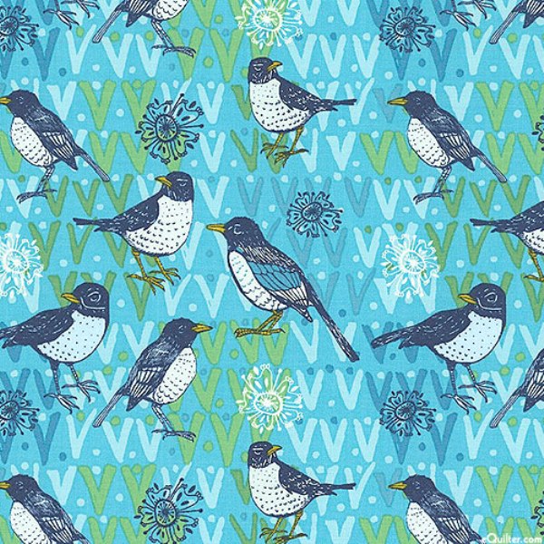 Spring%20Robins %20turquoise %20Clothworks