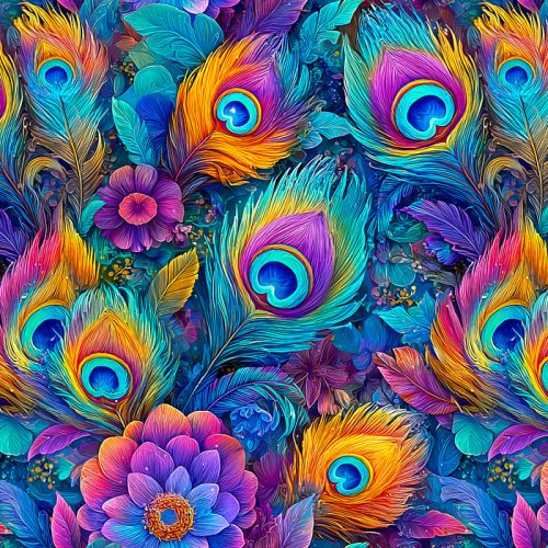 Peacockbeautyfeathers
